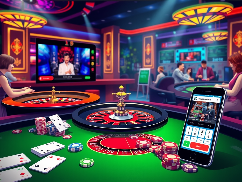 Les jeux de casino en direct les plus populaires en ligne